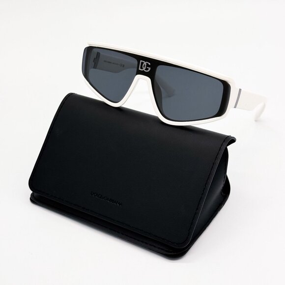 NEW DOLCE&GABBANA DG6177 3312/87 UISEX WHITE SUNGLSSES DG6177 331287 - Picture 3 of 14
